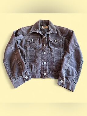 Vintage Levi’s Corduroy Jacket Brown Women’s M Trucker